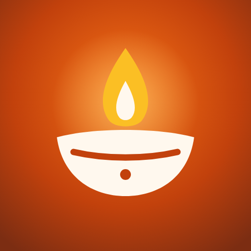 Ponjika icon: a lit diya
